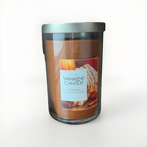 Yankee Candle 20 oz Pumpkin Banana Scone 2-Wick Tumbler Retired Fall Bakery